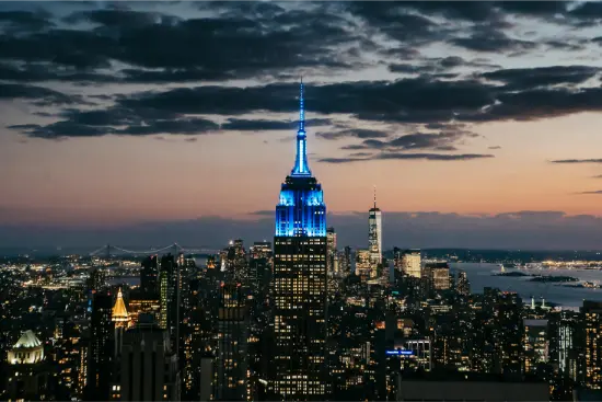 Empire State Building e Midtown, a breve distanza dal complesso di Penn Station