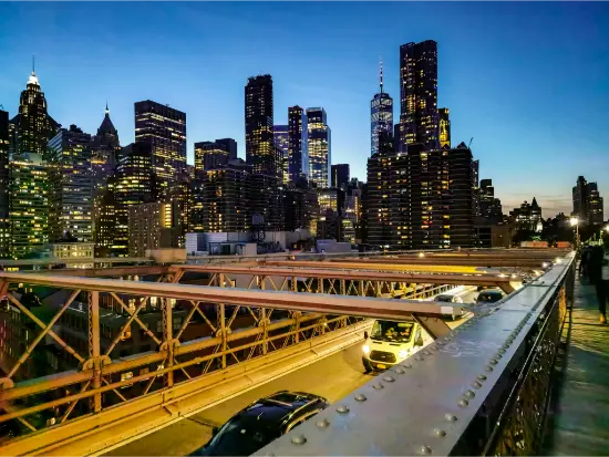 Raggiungere Manhattan