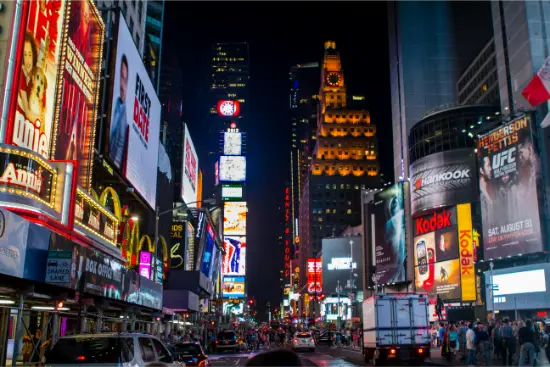 Times Square di Notte
