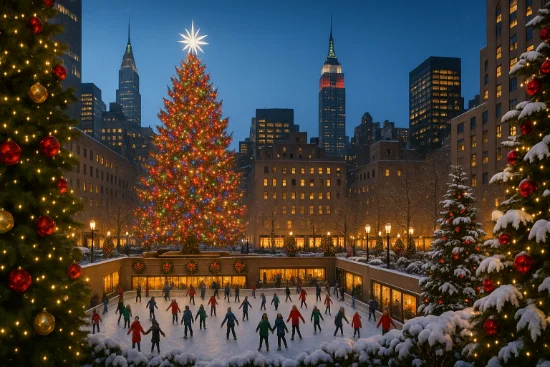 Albero di Natale a New York