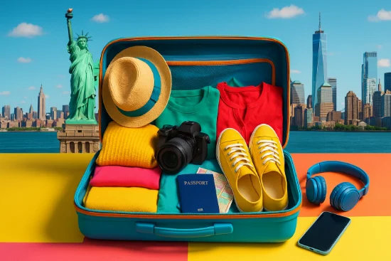 valigia per new york
